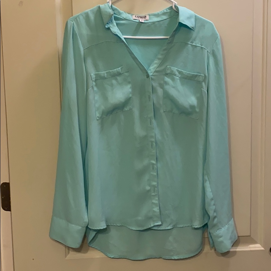 Express Button Down Top Size Medium